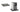 Prise StrongPower PowerUp, 1x230V, chargement USB A/C, Noir, Fr